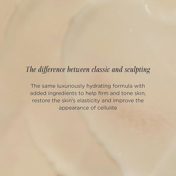 + Lux Unfiltered N°14 Sculpting, Firming, & Conditioning Body Cream for Women - Firming Body Lotion with Peptide Blend & Caffeine - Tones, Sculpts, & Hydrates - Vegan & Cruelty Free - Sandstone