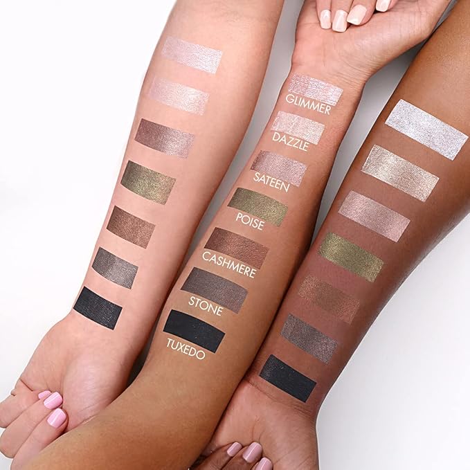 Girlactik Creamy Eyeshadow Stick- Long Lasting and Water-Resistant, Shimmering and Matte Colors Eye Shadow Stick Makeup, Built-in sharpener - 2 g / .07 oz (Stone)