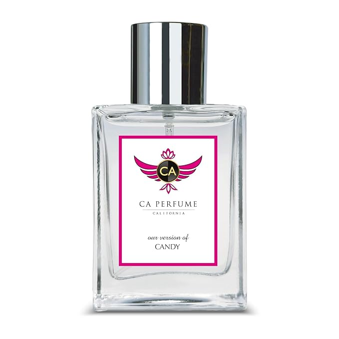 CA Perfume Impression of Candy for Women Amber Vanilla Fragrance Long Lasting Perfumes for Women Eau De Parfum 1.7 Fl Oz 50ml
