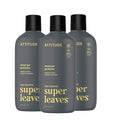 ATTITUDE Shower Gel Body Wash for Men, 98% Natural Origin Ingredients, Paraben & Phthalate Free, EWG Verified, Cleanses Without Drying, Amber & Citrus, 14 Fl Oz (Pack of 3)
