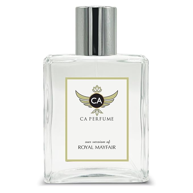 CA Perfume Impression of Royal Mayfair For Women & Men Replica Fragrance Dupes Eau de Parfum Spray Bottle 3.4 Fl Oz/100ml-X1