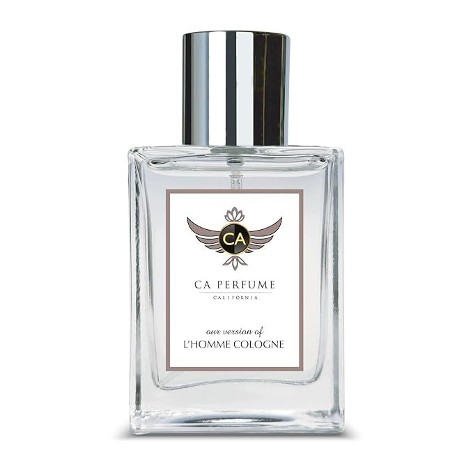 CA Perfume Impression of L’homme Cologne for Men Aromatic Spicy Fragrance Long Lasting Mens Cologne Eau De Parfum 1.7 Fl Oz 50ml