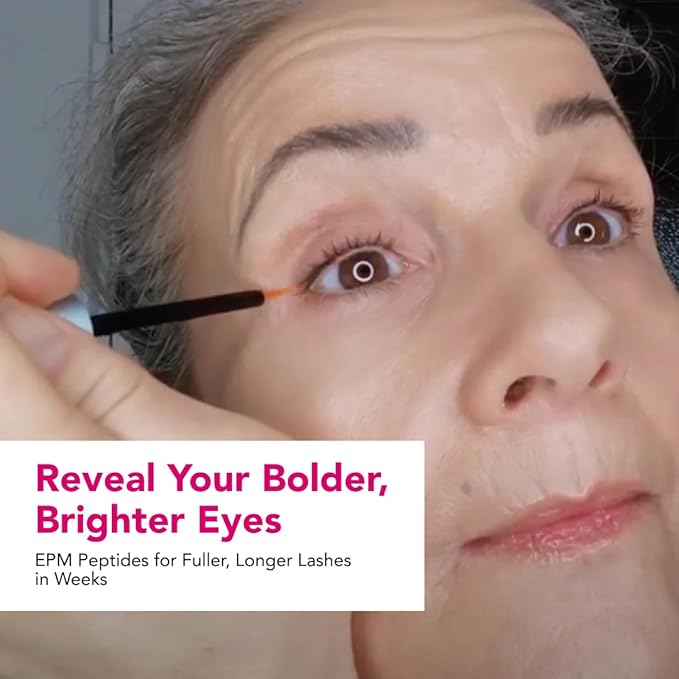 Liaison Lash Growth Serum for Women | Eyelash Growth Serum to Grow Longer, Thicker, Healthier Lashes | Lash Root Activator with Peptides & Biotin| Natural Long Lasting Eye Lashes (3ml)