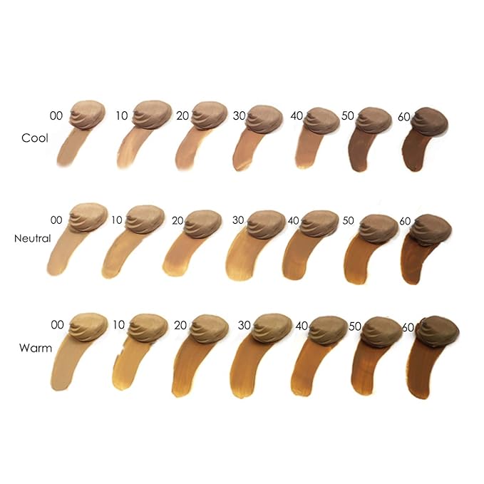 Lauren Brooke Cosmetiques Cream Foundation, Natural Face Makeup (Neutral No. 10)