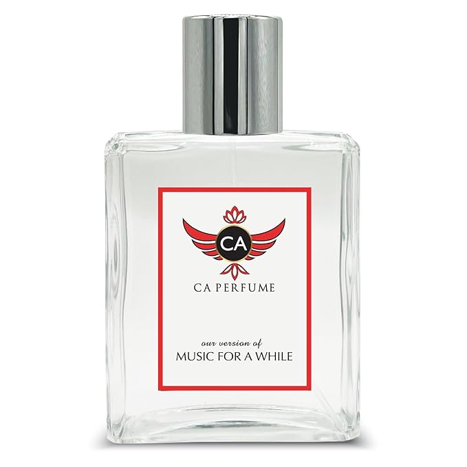 CA Perfume Impression of F Malle Music For A While For Women & Men Replica Fragrance Dupes Eau de Parfum Spray Bottle 3.4 Fl Oz/100ml-X1