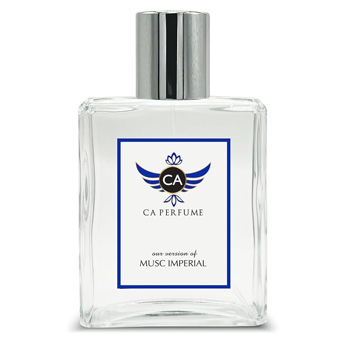 CA Perfume Impression of Musc Imperial for Women and Men Eau De Parfum Woody Floral Musk Scent Long Lasting Unisex Fragrance Signature Scent for Day and Night Wear 3.4 Fl Oz 100ml