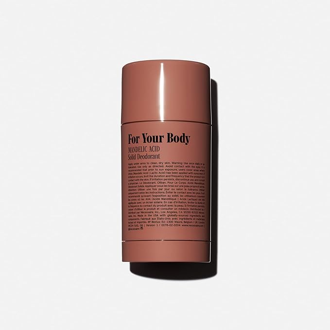 Nécessaire The Deodorant Olibanum | Natural Aluminum Free Deodorant For Women & Men. Extra Strength Treatment with Mandelic Acid. Free of Baking Soda, Ozokerite & Parabens (75 g/2.5 oz)