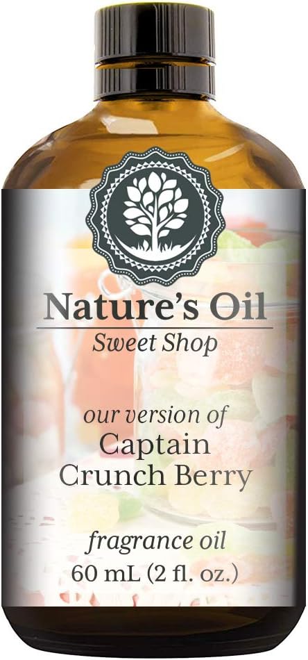 Captain Crunch Berry Fragrance Oil (60ml) For Diffusers, Soap Making, Candles, Lotion, Home Scents, Linen Spray, Bath Bombs, Slime