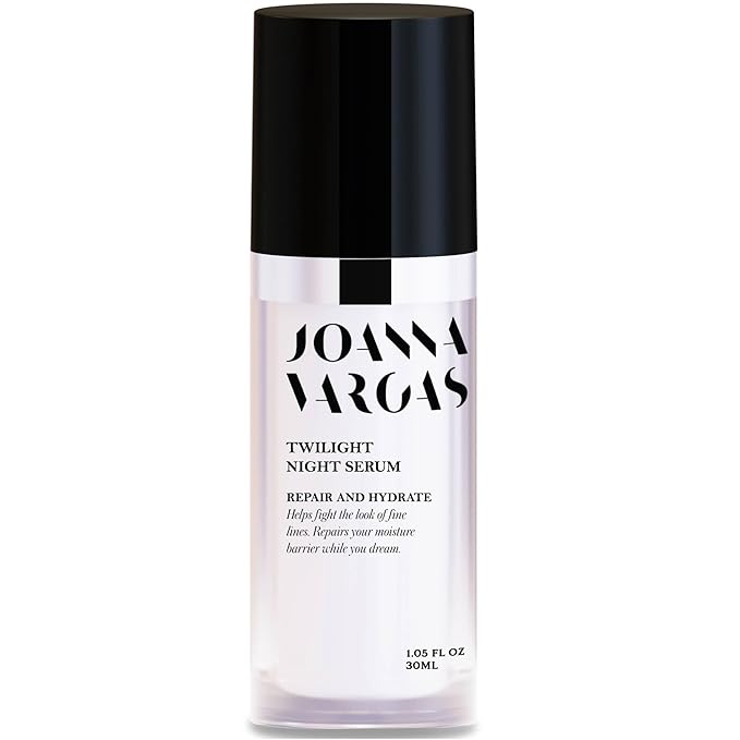 Joanna Vargas Face Serums for Anti Aging with Epidermal Growth Factors for Skin Restoration & Reconditioning - Revitalizing Night Face Serum for Women to Reduce Fine Lines