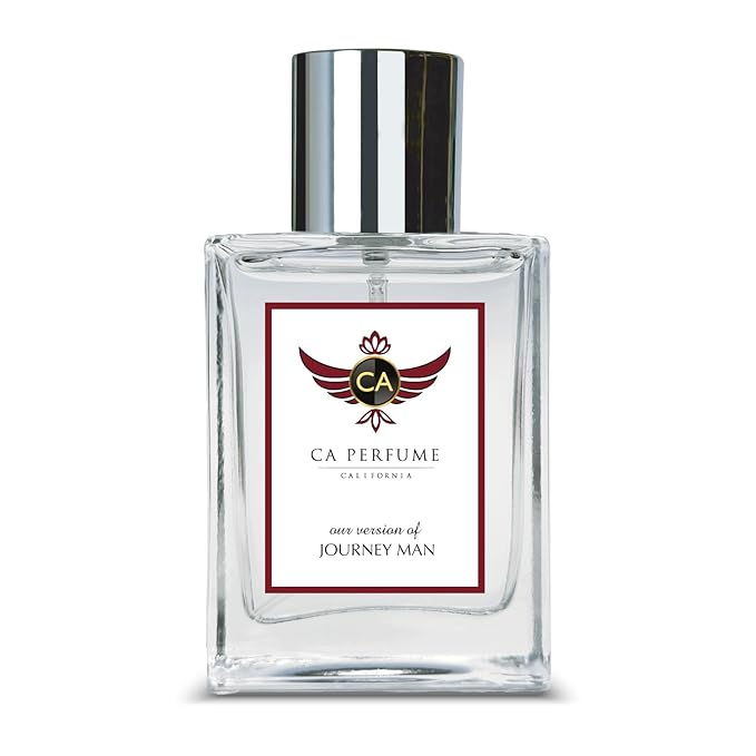 CA Perfume Impression of Journey Man for Men Woody Spicy Fragrance Long Lasting Mens Cologne Eau De Parfum 1.7 Fl Oz 50ml