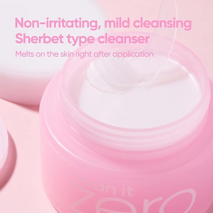 BANILA CO Clean it Zero Original Cleansing Balm Big Size | Korean Makeup Remover, Cleansing Oil, Facial Cleanser for All Skin Types | Vegan | Made with Acerola Berry & Vitamin C (180ml / 6.08 fl.oz)