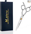 Professional Hair Cutting Scissors 6.3 Inch, VG10 Stainless Steel Barber Shears, Extremely Sharp Hairdressing Scissors for Salon & Home Use, Ambidextrous Left Right Hand