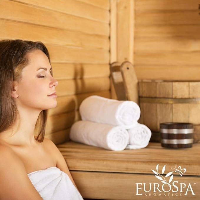 EuroSpa Aromatics Pure Eucalyptus Oil ShowerMist and Steam Room Spray, All-Natural Premium Aromatherapy Essential Oils - Tea Tree Infused, 8oz