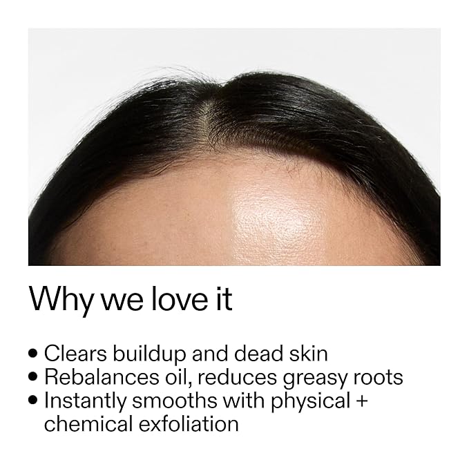 The INKEY List Glycolic Acid Exfoliating Scalp Scrub, Scalp Exfoliant Helps Remove Product Build Up and Boost Healthy Hair Growth for Healthy-Looking Hair, 5.07 fl oz