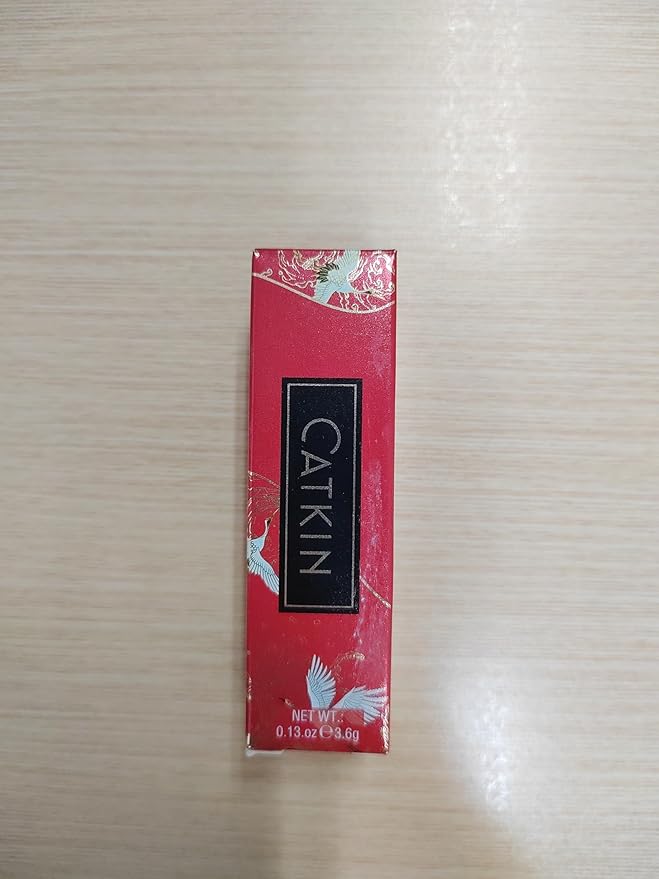 Catkin Semi-Matte Lipstick Hydrating High Impact Color Infused with Vitamin E and Avocado Oil Smooth Soft Texture Long Lasting Matte Finish 155