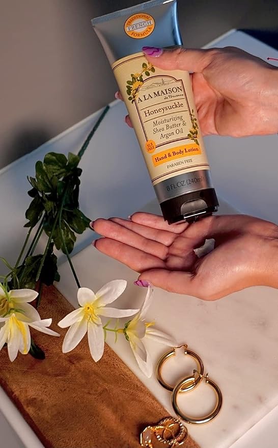 A LA MAISON Moisturizing Lotion, HoneySuckle (8 Oz)