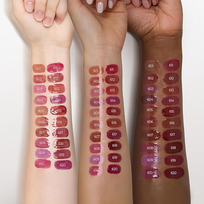 Laka Maxi Glayer Tint 3.8g/0.13oz., Glass Layer of Gloss, Ultra Glow & Vivid Layerable Pigments, High Shine Lip Oil, K-Beauty (#615 Skip)
