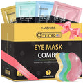 Under Eye Patches(25 Pairs), 24K Gold, Caffeine, Hyaluronic Acid, Aloe Vera Eye Masks for Dark Circles Puffy Eyes Undereye Bags, Eye Skin Care Gift Set for Bachelorette Party Favors