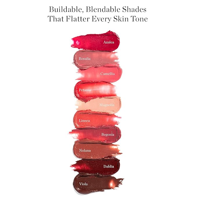 Ogee Tinted Sculpted Lip Oil - Lip Stain Made with 100% Organic Coconut Oil, Jojoba Oil, and Vitamin E - Best as Lip Balm, Lip Color or Lip Treatment - VIOLA