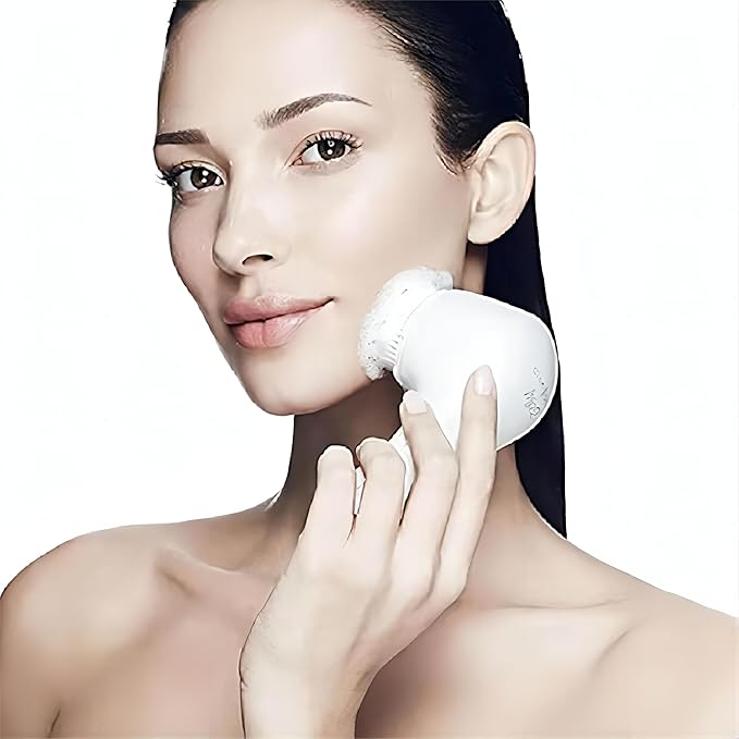 Mia 2 Sonic Facial Cleansing Brush - Electric Face Exfoliator for Deep Clean & Pore Cleansing, Waterproof & Rechargeable – Lavender