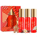 Body Spray for Women, Each 2.1 fl oz/60ml, Travel Size Womens Fragrance Mist, Three Scents - Soft December, Iced Bloom, Café Noël