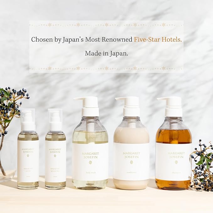 MARGARET JOSEFIN Conditioner – Sulfate Free, Gentle Moisture for Dry Hair, Green Tea Scent | 16.9 fl oz (500mL), Made in Japan