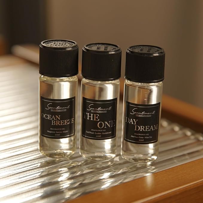 Scentiment - Tabac Designer Collection Diffuser Oils | Aromatherapy Home Fragrance | Luxurious Scent with Notes of Tobacco, Cacao, Wood, 20ml