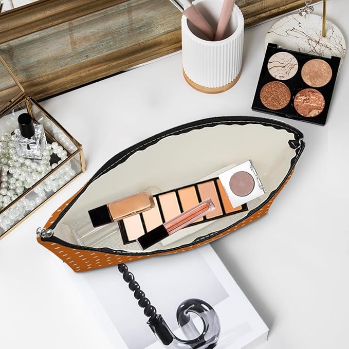4pcs Colorful Polka Dot Makeup Bag, Fashion Polka Dots Cosmetic Bag, Christmas Wedding Anniversary Birthday Friendship Gifts for Women Girls Best Friends Bridesmaid Bestie Boss Travel Toiletry Bag