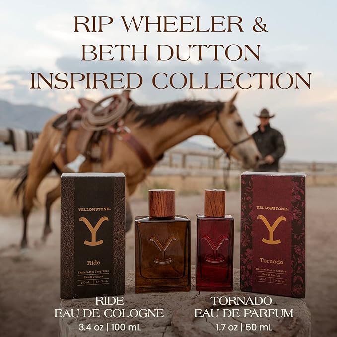 Yellowstone Tornado Women's Perfume by Tru Western, 1.7 fl oz (50 ml) - Rich, Confident, Sensual