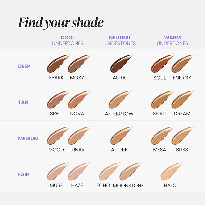 Wonderskin Hyper-Bond Serum Foundation – Waterproof, Transfer-Proof, 24HR Longwear Face Makeup with Niacinamide & Hyaluronic Acid – Lightweight, Natural Finish, Vegan & Cruelty-Free (Allure)