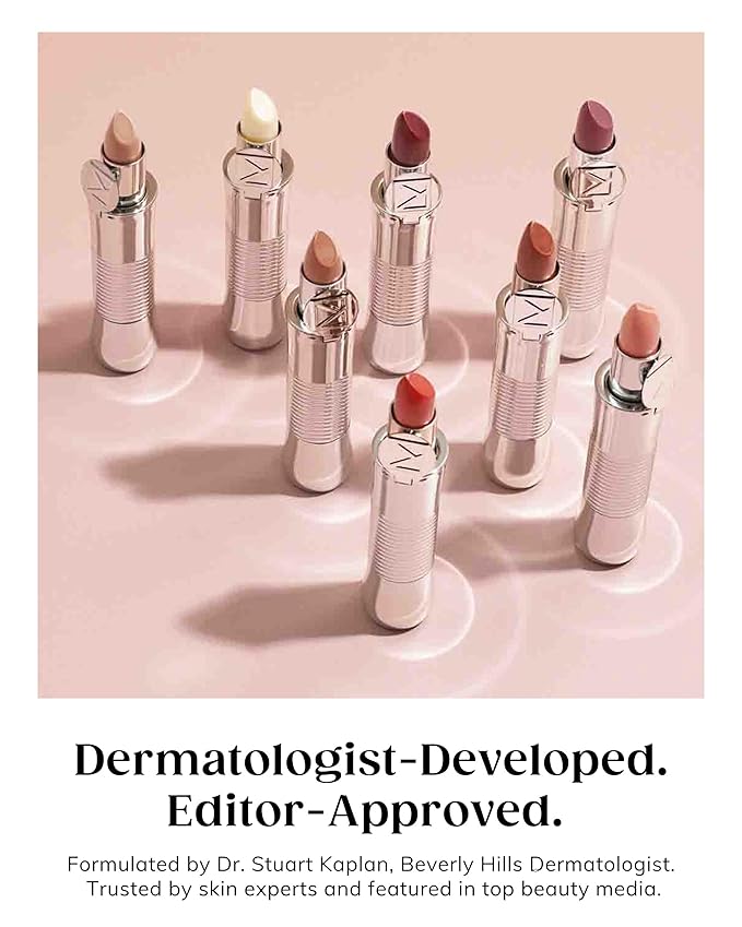 KAPLANMD Perfect Pout SPF Lipstick – Anti-Aging Lipstick with SPF 30, Hyaluronic Acid & Maxi-Lip Peptide – Moisturizing Color for Dry Lips – Non-Sticky Cruelty-Free Formula – BEVERLY