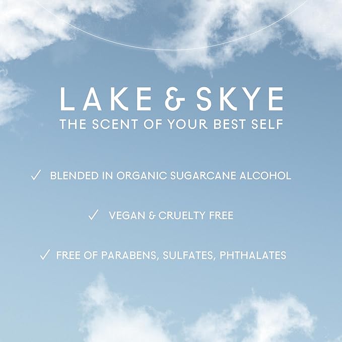 Lake & Skye 11 11 Vanilla Eau de Parfum 100mL, Musk Perfume, Sea Salt, Star Apple, Vanilla Créme, Vegan