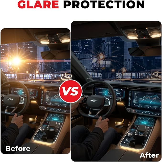 20% VLT Ceramic Car Window Tint Film (20In x 20Ft), 99% UV & 96% IRR Blocks, 5-Layer Automotive Tints for Privacy Sun & Glare Protection Heat Blocking Scratch Resistant