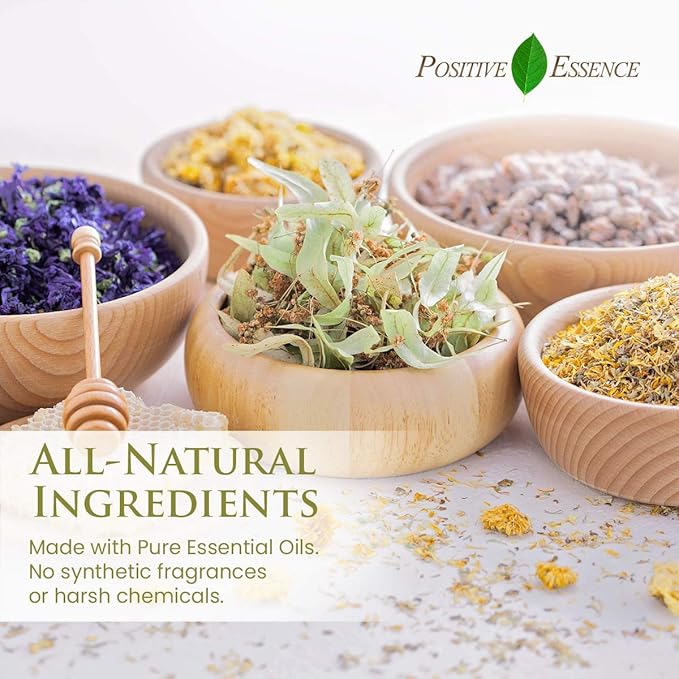 Lavender Linen and Room Spray, Natural Aromatherapy Sleep Spray for Relaxation and Stress Relief, Lavender Essential Oil for Pillows or Bedding, Odor Eliminator