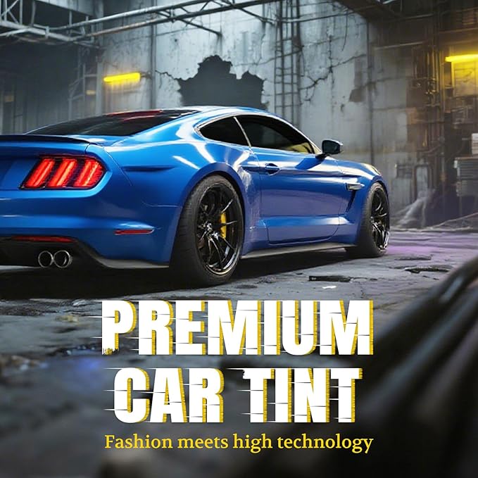 ARANA Nano Ceramic Car Window Tint Film 5% Percent - 24" x100FT Heat & UV Blocking, Privacy Anti-Glare, Scratch & Explosion Proof Tinted Film Limo Black for Cars & Trucks