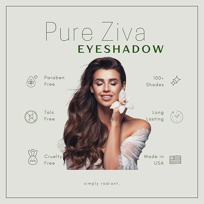 Golden Olive Army Green Sage Shimmering Pressed Powder Single Vegan Eyeshadow; Talc, Paraben & Cruelty Free