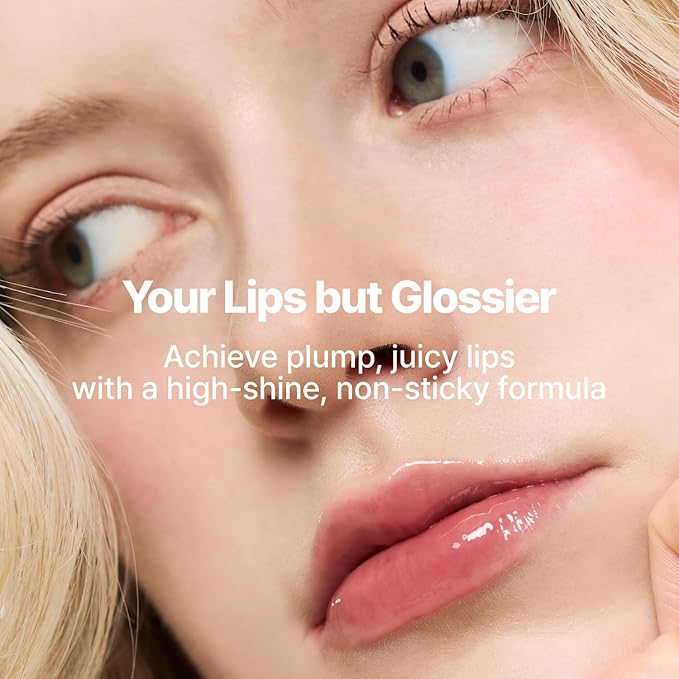 fwee 3D Voluming Gloss 30% (Sheer) | Aengdu 30% l High Shine, Non-Sticky Lip Gloss for Makeup | Long-Lasting, Moisturizing Gel Formula | 30%, 70% Pigment Options | 5.3g