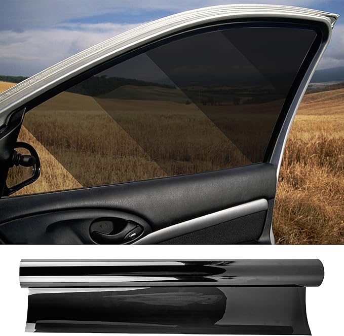 Car Window tint Film 25-Percent - RP Remarkable Power, Window Tint Film 25% VLT, 24" in x 15' Ft, UVR 99% Heat& UV Block Scratch Resistant, Privacy Film for Windshield, Professional Auto Car Film Roll