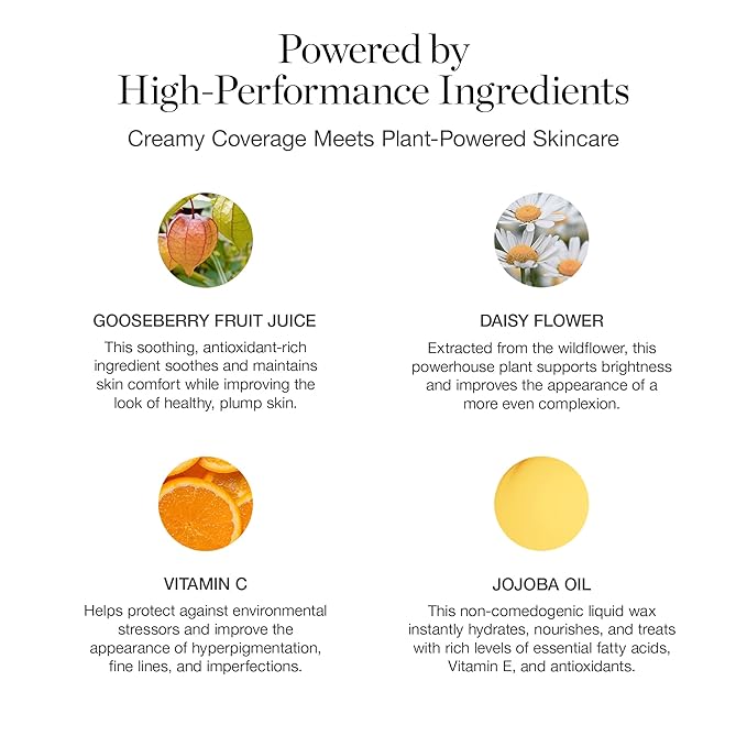 Ogee Complexion Perfecting Liquid Foundation - Lightweight Tinted Moisturizer For Face (Juniper 3.25W - Medium Light Tan, Bright-Golden Undertone) - with Vitamin C & Jojoba Oil - Certified Organic