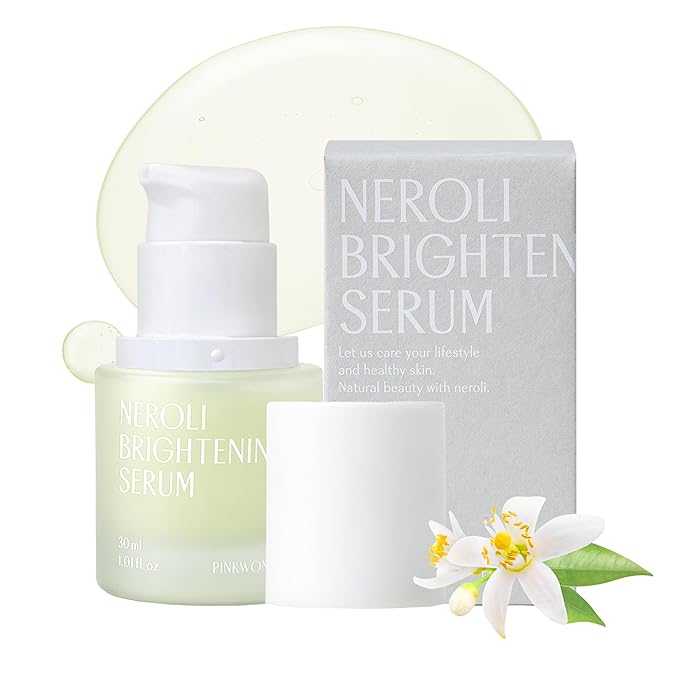 PINKWONDER Neroli Serum 1.01oz (30ml), Niacinamide and Neroli Extract for Glowing Skin, Improve Uneven Skin Tone, Hydrating and Radiance, Suitable for Sensitive Skin, Korean Skincare
