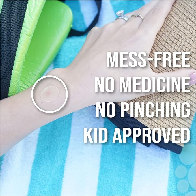 quitch Bug Bite Patches 3x27ct, Natural Itch Relief Stickers for Kids & Baby, Anti-Itch Cream Alternative, Mosquito bite Treatment, Summer Travel & Camp Essentials, Soothing After bite Patches
