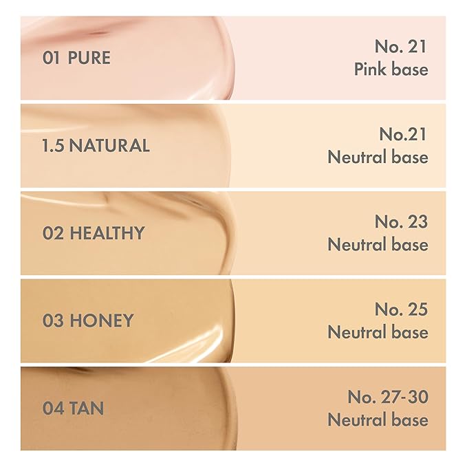 Amuse SEOUL DEW POWER VEGAN CUSHION ([REFILL] 02 HEALTHY) | Dewy, glow, long-lasting, clean beauty, lightweight, natural look, foundation for sensitive skin, hydrating cushion