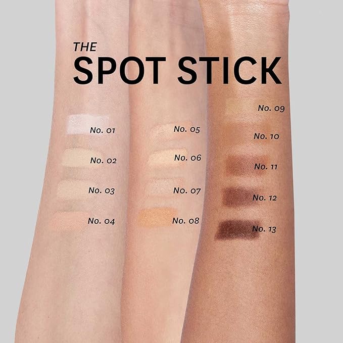 Jillian Dempsey Spot Stick Concealer | Easy Blending Matte Concealer for Blemishes & Uneven Skin Tones | Shade No. 12: Deep with Cool Undertones