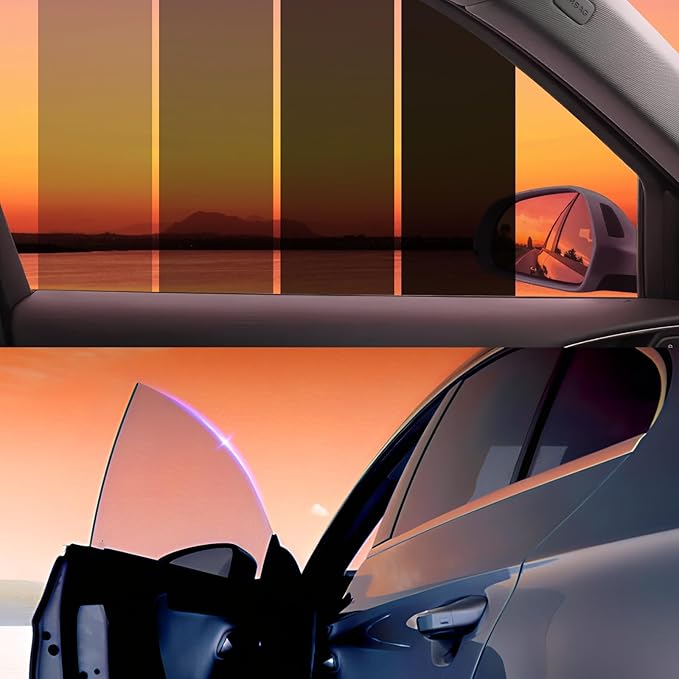 Car Window Tint Film-50% VLT Premium Cabon Tinting Roll | 24IN x 25FT| UV Shielding| Heat Resistance| Enhanced Privacy| Scratch Resistant| Professional Quality Window Tint Film for Auto