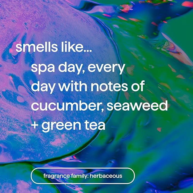 Method Body Lotion, Daily Zen, Cucumber, Seaweed + Green Tea notes, 24 Hours of Moisture, 14 oz