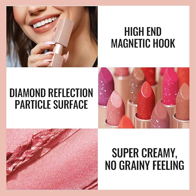 Oulac Lipstick & Lipliner Set 3PCS High Impact Lipcolor with Moisturizing Formula, Vegan Beauty, Full-Coverage Lip Color, Gift Lipstick for Women, LL09+15+D02