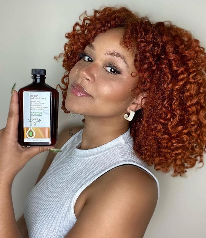 One 'n Only Argan Oil Hair Treatment - Lightweight & Hydrating Hair Oil for Natural, Wigs & Extensions - Shine Enhancing, Heat Protectant & Frizz Control (3.4 oz, 2pk)