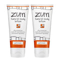 Zum Indigo Wild Hand & Body Lotion - Natural Hand Lotion for Dry Hands - Body Lotion for Women & Men - Body Moisturizers Include Shea Butter, Jojoba Oil & More - Patchouli Scent - 6 fl oz (2 Pack)