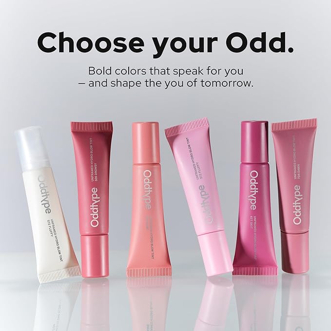 Unframed Hydro Blow Tint – 734 Dawn | Hydrating Gloss Lip Tint | 0.3 fl oz / 9 g | Korean Beauty