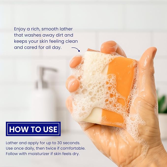 Relumins Glutathione Soap Bars - Holidays Deep Cleansing & Hydrating Soap for Smooth, Refreshed Skin - Gentle Exfoliating Formula for Face & Body - 2 x 150g Bars